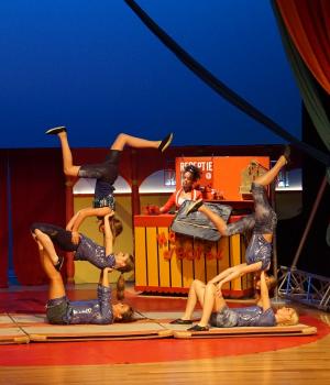 Kinderworkshop Jeugdcircus Saranti