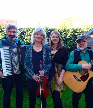 Concert Ierse swing-folk van Unicorn