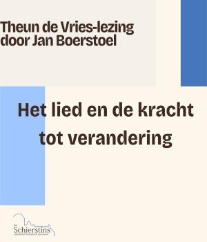 Theun de Vrieslezing 2026 door Jan Boerstoel