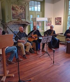 Tuinconcert Groningse folk van Heavy Clay