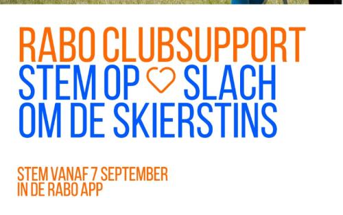 Stem op Slach om de Skierstins bij de Rabo Clubsupport actie